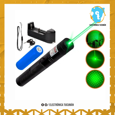 PUNTERO LASER RECARGALE CON LLAVE INTERRUPTOR