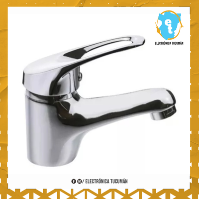 CANILLA GRIFERIA MONOCOMANDO CORTO DE BAÑO MOD 1022
