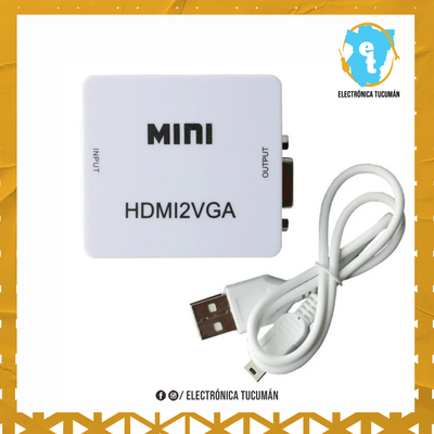 CONVERSOR DE VIDEO HDMI A VGA