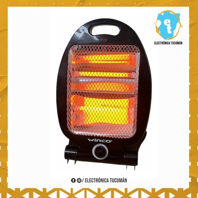 ESTUFA HALOGENA 2 Velas Cuarzo 400w - 800w
