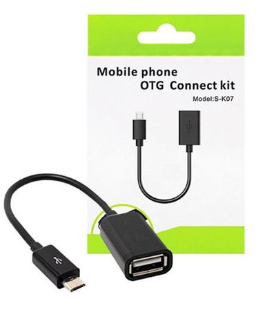 CABLE OTG MICRO USB V8