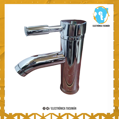 Griferia Canilla Monocomando Baño Tubo Corta