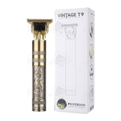 Maquina Corta Pelo Patillera Vintage Barba Retoque (metálica)