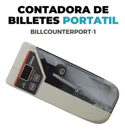 Contadora De Billetes Portatil Silenciosa Con Funda 5v