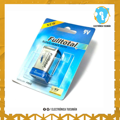 BATERIA 9V FULLTOTAL