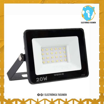 REFLECTOR LED EXTERIOR 20W BLANCO FRIO