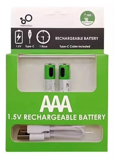 Pilas Recargables Aaa X 2u tipo c
