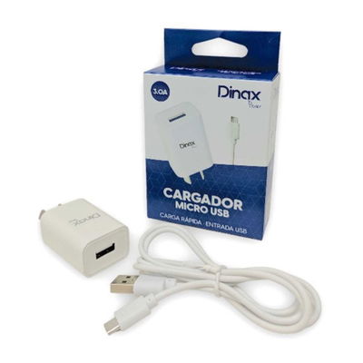CARGADOR MICRO USB 3.0 AMP DINAX