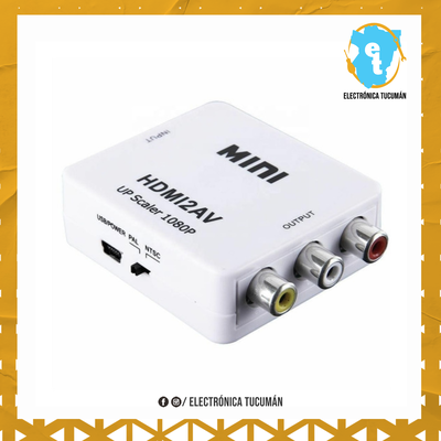 CONVERSOR DE VIDEO HDMI A RCA