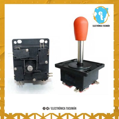 PALANCA JOYSTICK ARCADE CON MICROSWITCH
