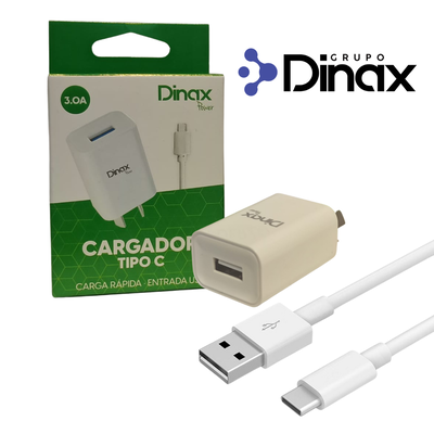 CARGADOR TIPO C 3.0 AMP DINAX