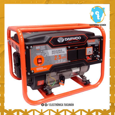 Grupo Electrogeno 2.5 Kva Nafta 220/12v. A/m
