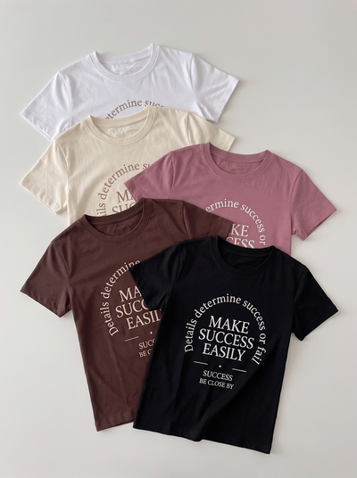 Remera MAKE SUCCESS