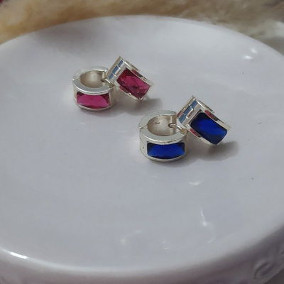 Aros Nina (acero blanco)