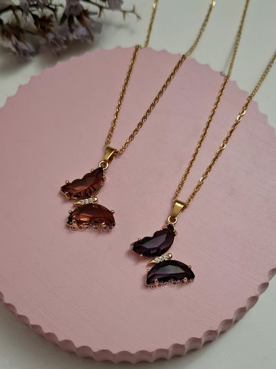 Collar Mariposa Autumn