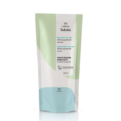 Repuesto Acondicionador Hidratación Manzana verde y Aloe Vera
