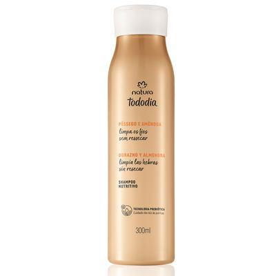 Shampoo Nutritivo Durazno y Almendras 