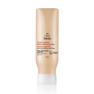 Crema para peinar Nutritiva Durazno y Almendras