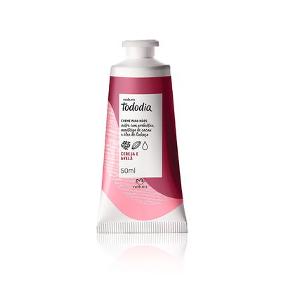 Crema Nutritiva Manos Cereza y Avellana
