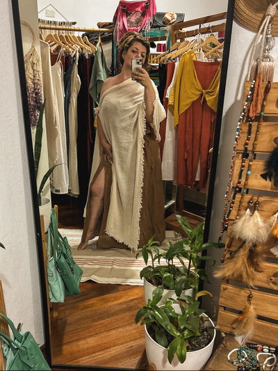 pashmina Raiz - Crudo