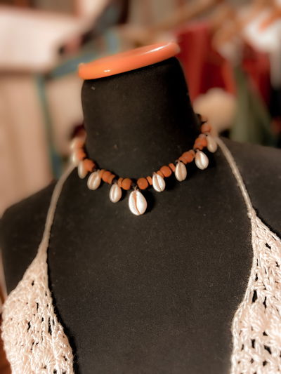 Collar y pulsera caracol 