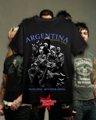 Remera Clasica - Argentina x A7X