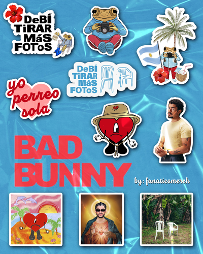 Bad Bunny - Stickers