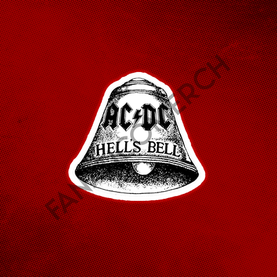 Sticker AC/DC - Hells Bells