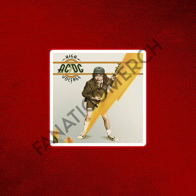 Sticker AC/DC - Tapa High Voltage