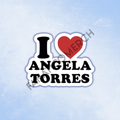 Sticker Angela Torres - I Love AT