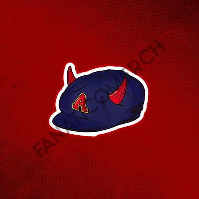 Sticker AC/DC - Gorra Angus