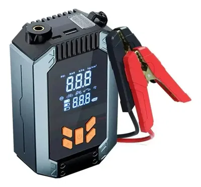 COMPRESOR DE AIRE PORTATIL + ARRANCADOR ST9632