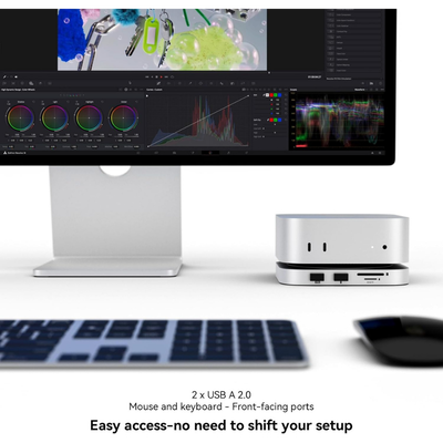 ESTACION DOCK MAC MINI M4 / M4 PRO MINISOPURU