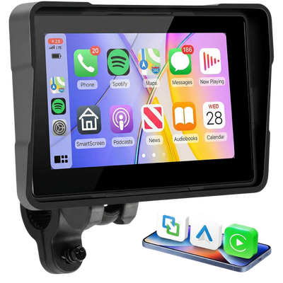PANTALLA MOTO ANDROID AUTO / CARPLAY 