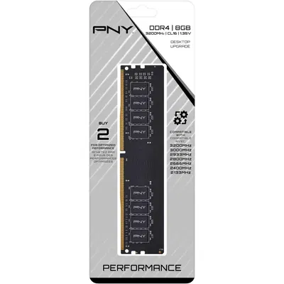 MEMORIA RAM 8GB DDR4 PNY