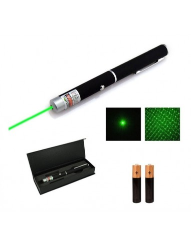LASER VERDE PILAS
