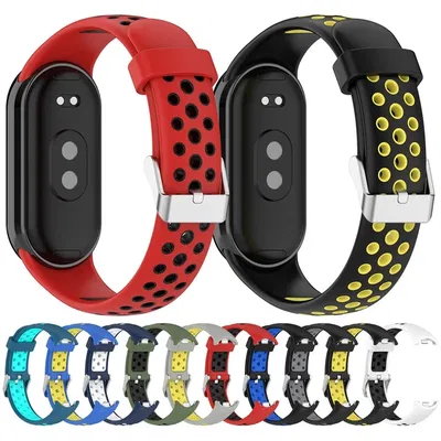 MALLA MI BAND 8/9 SILICONA DEPORTIVA