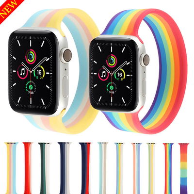 MALLA APPLEWATCH SILICONA MULTICOLOR
