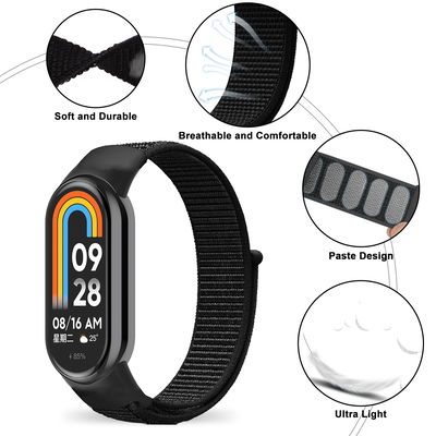 MALLA MI BAND 8/9 NYLON