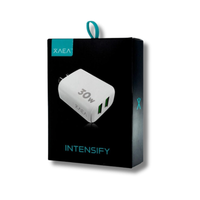 CARGADOR XAEA INTENSIFY 30W LIGHTNING APPLE