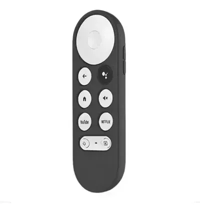 FUNDA SILICONA CONTROL REMOTO GOOGLE CHROMECAST 4 NEGRA