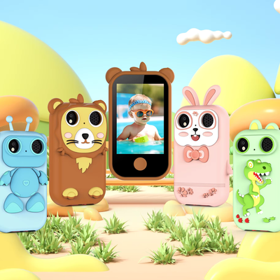 TELEFONO CAMARA INFANTIL CON JUEGOS