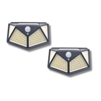 PACK x2 HY-Z08 REFLECTOR LED CON PANEL SOLAR