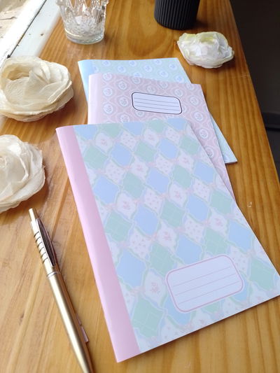 Set x3 libretas Pastel Memories Collection