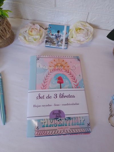 Set x3 libretas ORGULLO NACIONAL