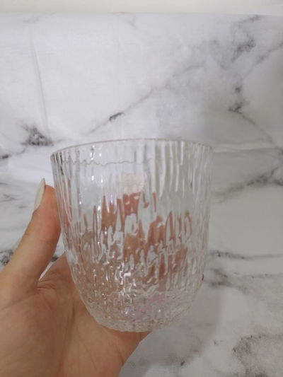 Vaso de vidrio 