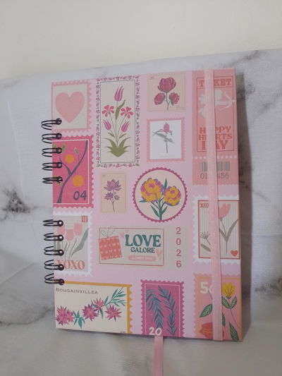 ✨ Agenda Estándar 2026 – Interior Blanco y Negro