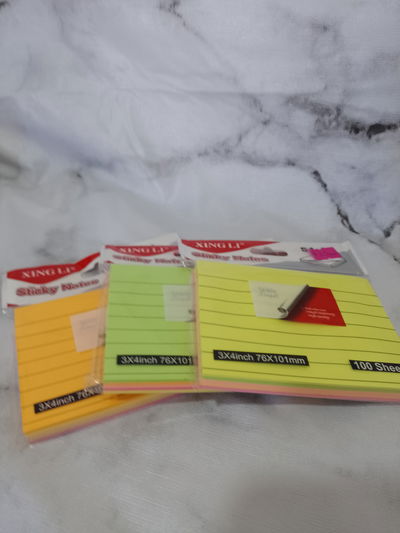 Notitas adhesivas fluor 