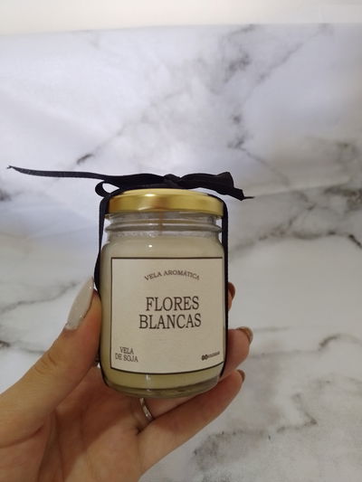 Vela aromática de soja 