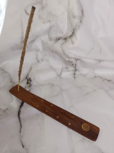 Porta sahumerio de madera 